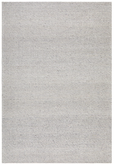 Oscar Scandinavian Grey Felted Wool Rug